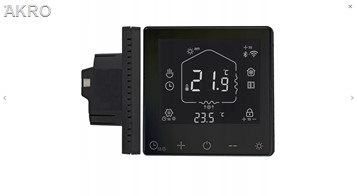 ESCO TC-720BWiFi CZARNY Termostat pokojowy do piec